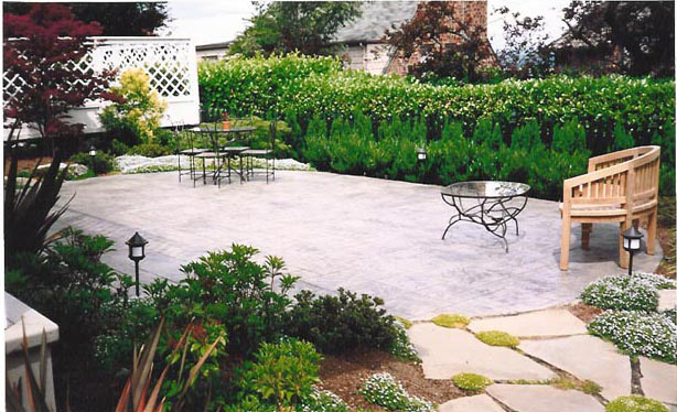 stamped concrete patio and concrete patio pictures. stamped concrete patio and